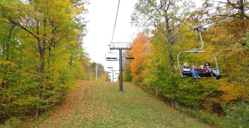 skyride at Bristol Mountain